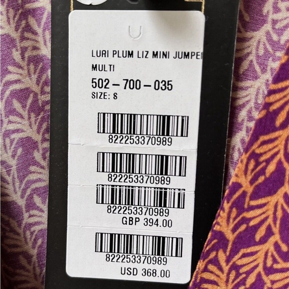 Vix Luri Plum Liz Mini Jumper NWT $368 - Picture 4 of 6